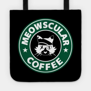 Meowscular Coffee Tote