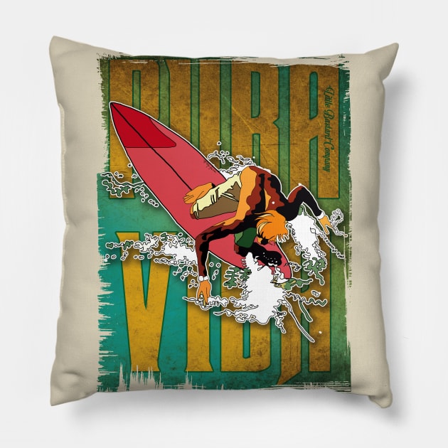 Pura Vida Pillow by LittleBastard