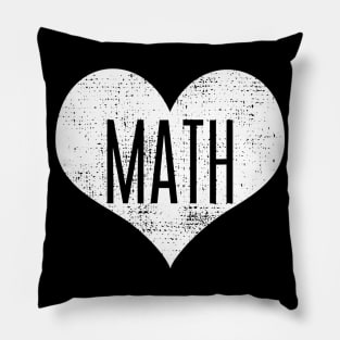 Math Lover Teacher Gift Student Pillow