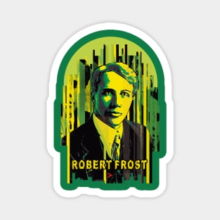 Robert Frost - Rustic Setting Magnet