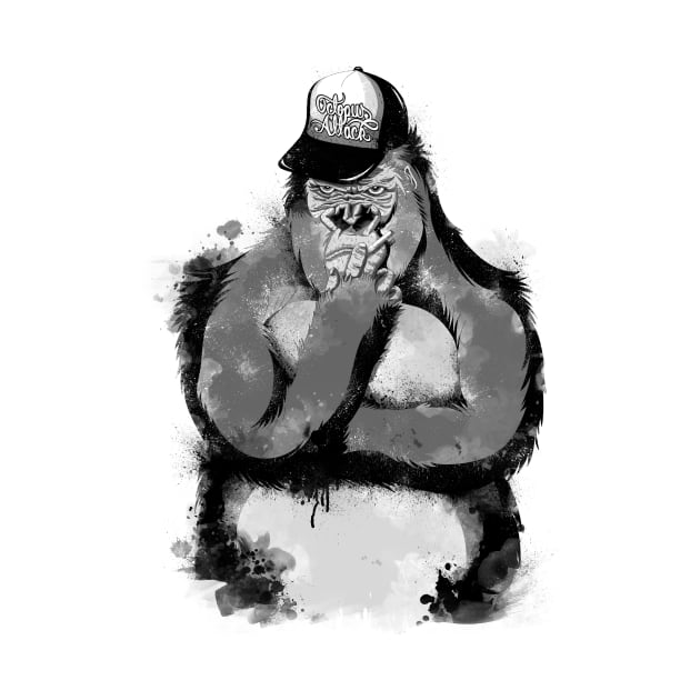 Gangster Gorilla by jhonyvelasco