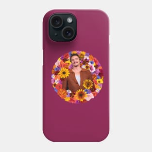 Pedro Pascal Flowerburst Phone Case