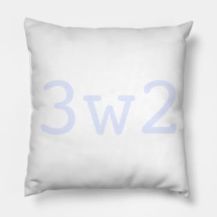 enneagram 3 wing 2 Pillow