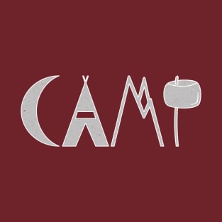 CAMP - Camping Design T-Shirt