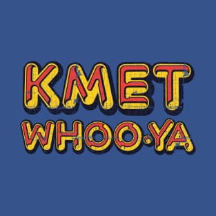 KMET Whoo-Ya Los Angeles - Distressed Design Version T-Shirt