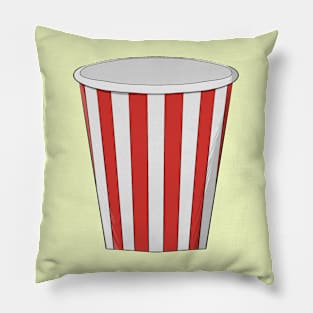 Empty bucket of popcorn Pillow