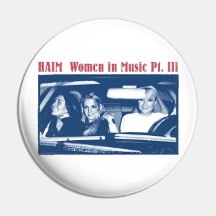 Haim † Retro Aesthetic Design Pin