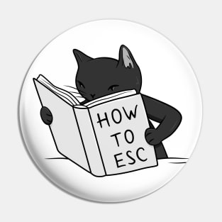 Apprentice Escapee Cat Pin