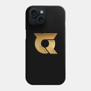 Tokushima Prefecture Symbol in Gold Faux Phone Case