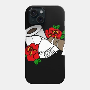 Toilet paper crisis Phone Case