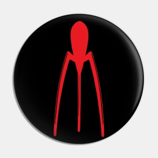 Philippe Starck Juicy Salif in Red Silhouette - Product Design Pin