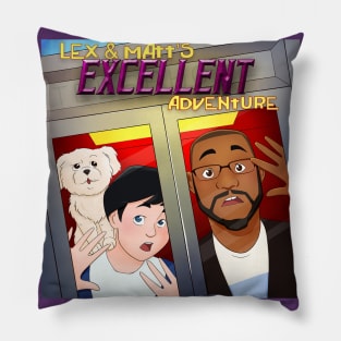 Lex & Matt's Excellent Adventure Pillow