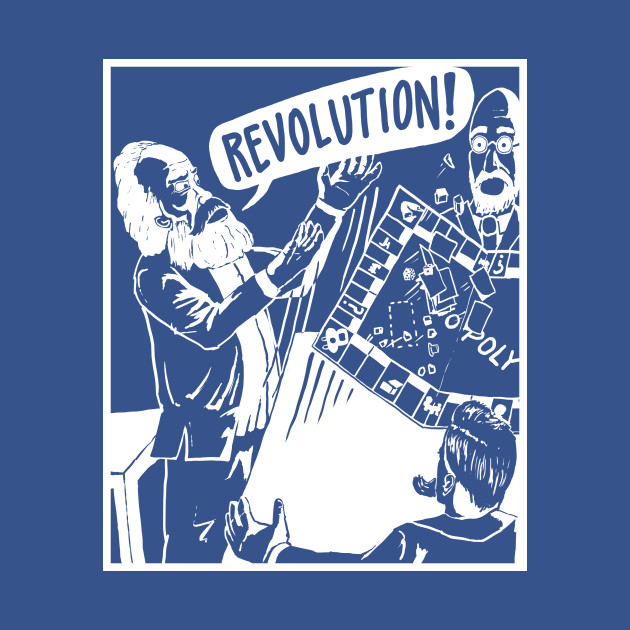Marxist Monopoly (no text) - Marx - T-Shirt