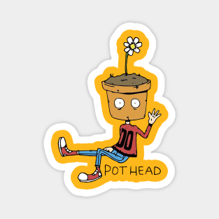 Pot Head Magnet