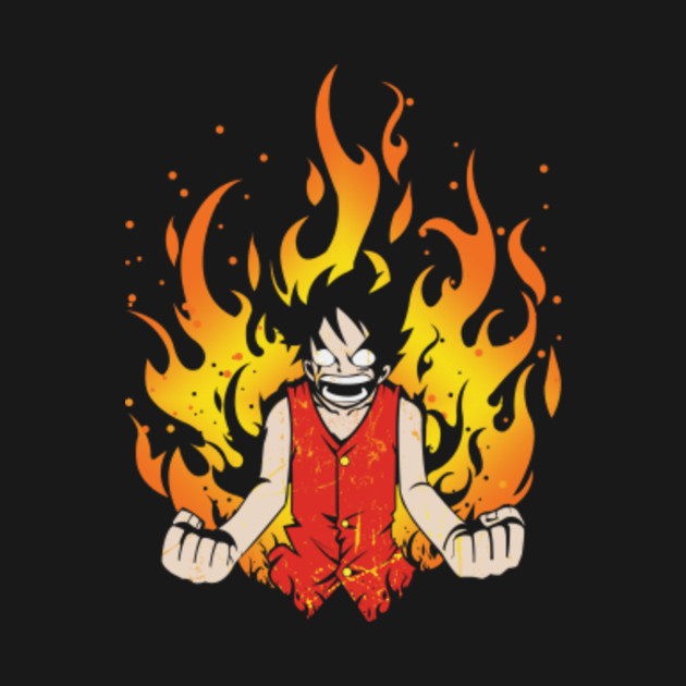 Straw Hot Luffy Grunge T Shirt Teepublic