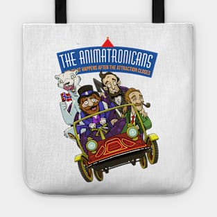 Animatronicans with logo Tote