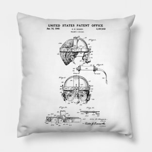 Welding Goggles Patent Black Pillow