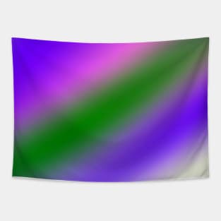 purple green white abstract texture art Tapestry