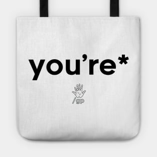 GRAMMAR POLICE Tote