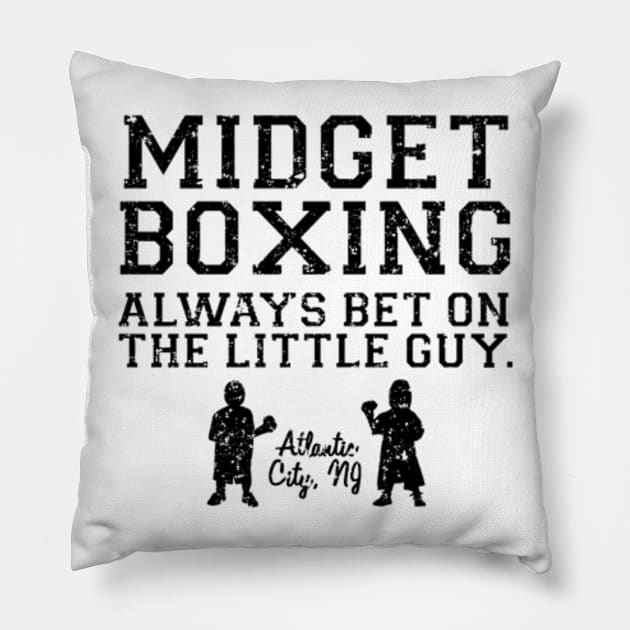 Midget Boxing Pillow by klance