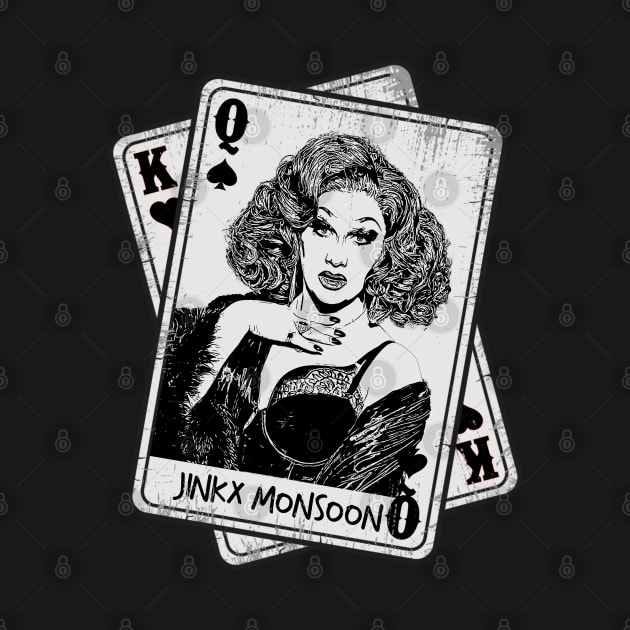 Retro jinkx Monsoon Card Style by Slepet Anis