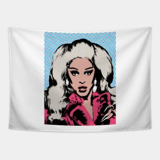 Miz Cracker style pop art Tapestry