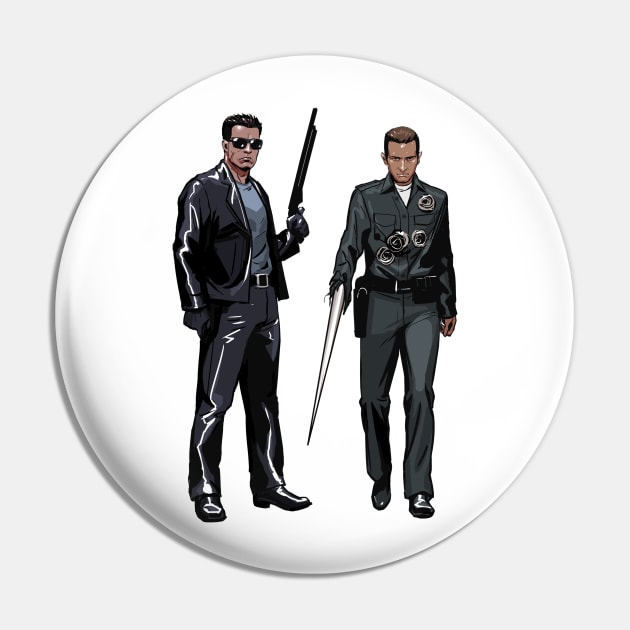 Terminator Pin by ohshirtdotnet