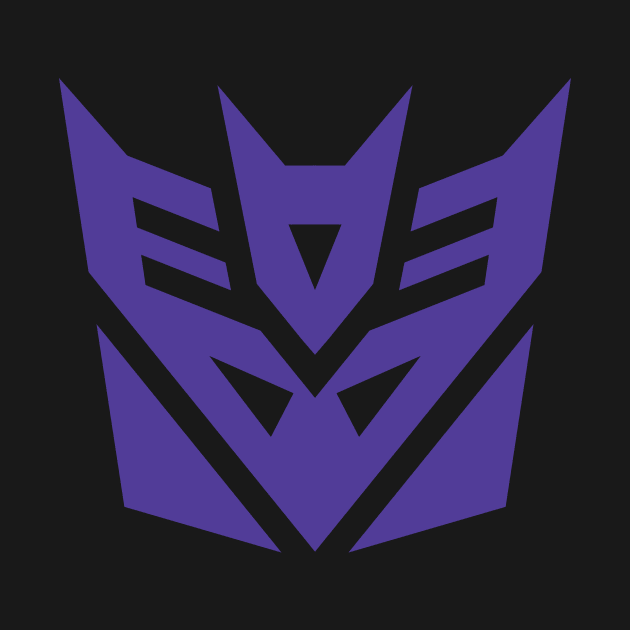 Transformers Decepticon Cartoon Logo by Ryan