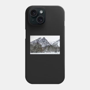 Winters Touch on Castle Crag Phone Case