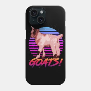 Goats Retrowave Outrunner Phone Case