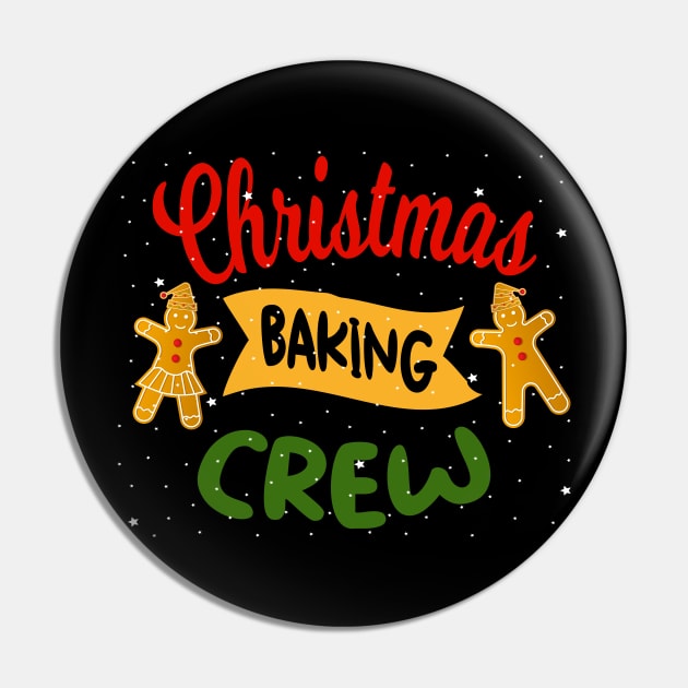 Christmas Baking Crew Pin by MZeeDesigns