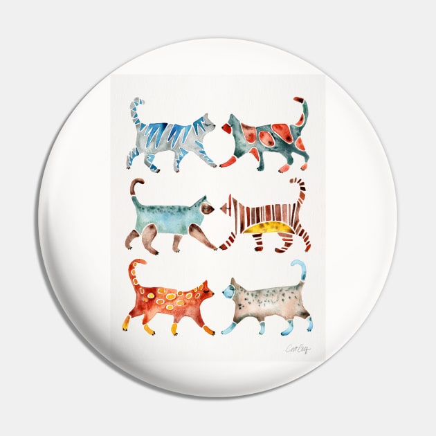 Original Cat Collection Pin by CatCoq