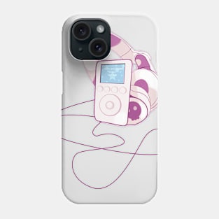 Music collector (pink) Phone Case