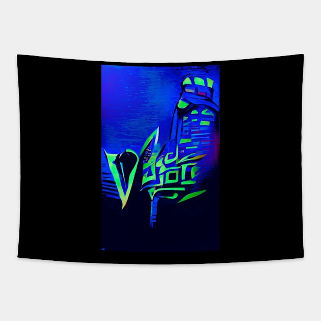 Aggrandizement - Vipers Den - Genesis Collection Tapestry by The OMI Incinerator