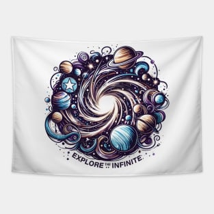 Cosmic Dance Tapestry