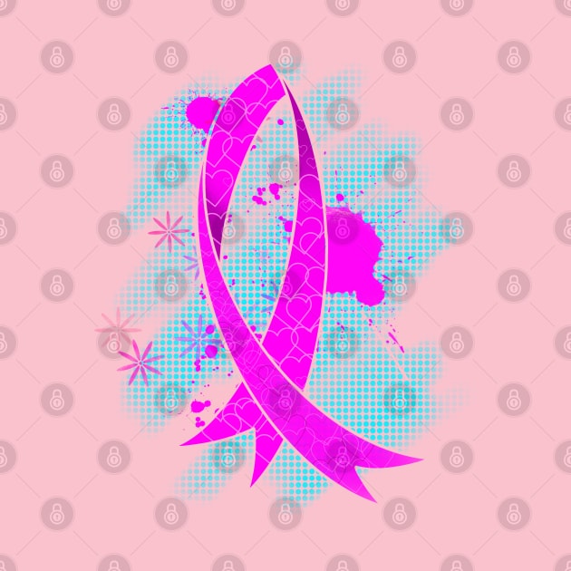 Breast cancer awareness for Elizabeth by Jakoboc art