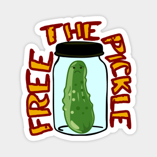 Free the Pickle Magnet