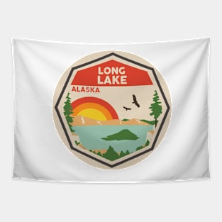 Long Lake Alaska Tapestry