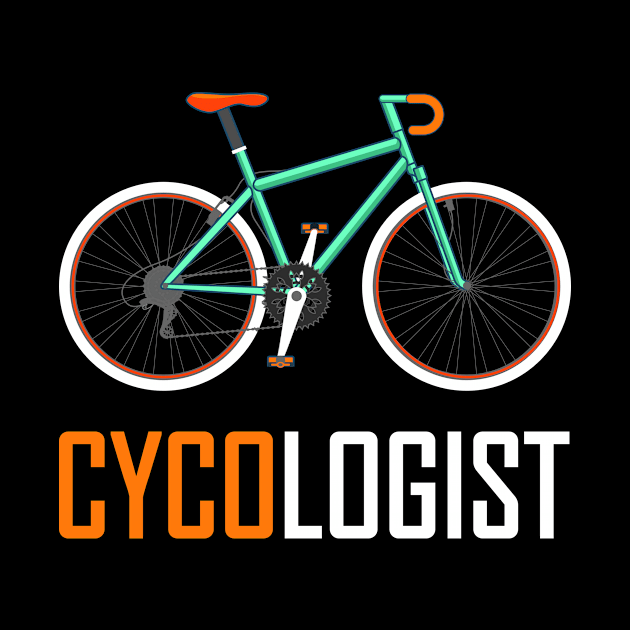 Cycologist Bike Gift by Delightful Designs