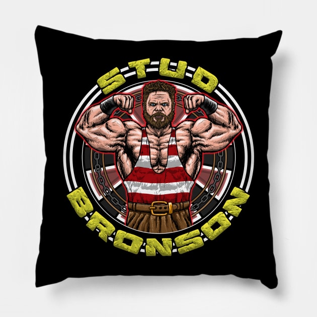 Mighty Stud Pillow by StudBronson