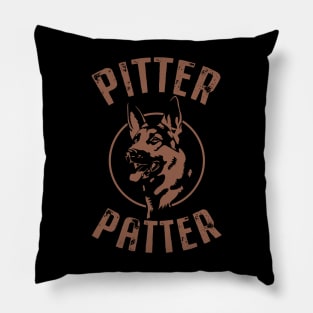 Funny Pitter Patter Arch Pillow