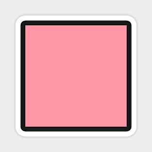 Back to School Solid Color: Bright Pink Magnet