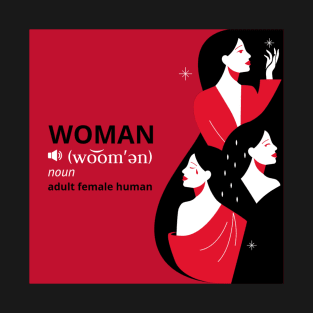 Woman Noun Adult Female Human T-Shirt