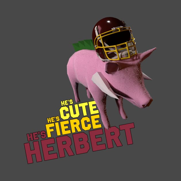 Herbert the Razorback by trevorcarlee