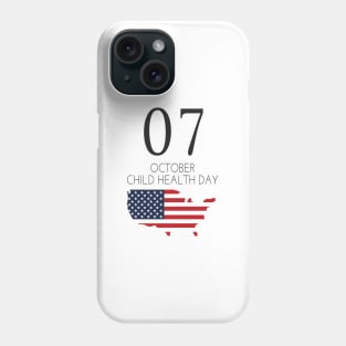 child health day in usa Phone Case