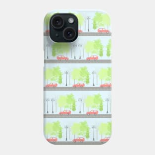 Cars and trees Phone Case