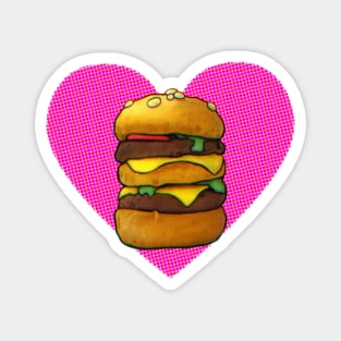 Burger Lover Magnet