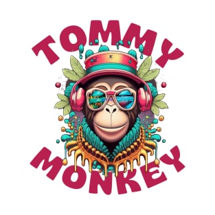 Cyborg Monkey Tommy T-Shirt