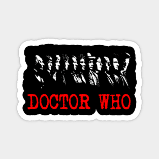 Doctor Who-Silhouette Magnet