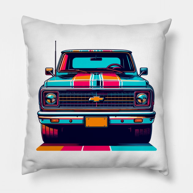 Chevrolet S10 Pillow by Vehicles-Art